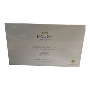 Pause Well Aging Fascia Stimulating Tool Facial Toning Gua Sha FDA Compliant